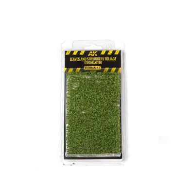 AK Diorama: Leaves And Shrubbery Foliage (Elongated)