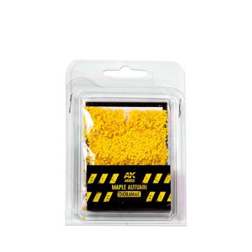 AK Diorama: Maple Autumn Leaves - 28 mm 1/72 (bag 7 gr.)