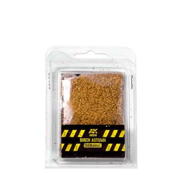 AK Diorama: Birch Autumn Leaves - 28 mm 1/72 (bag 7 gr.)