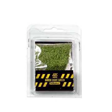 AK Diorama: Birch Light Green Leaves - 28 mm 1/72 (bag 7 gr.)