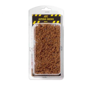 AK Diorama: Autumn Brown Shrubberies