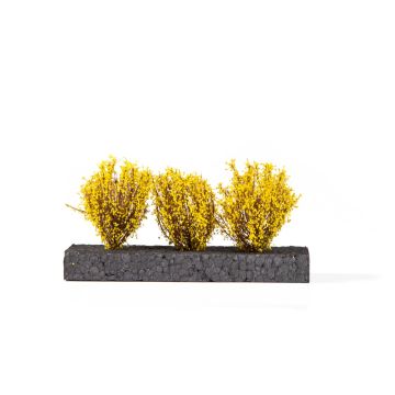 AK Diorama: Light Yellow Bushes 4-6cm -1:35 / 75 mm / 90 mm