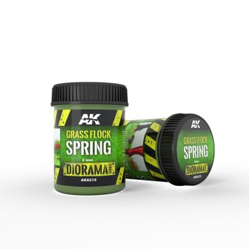 AK Diorama: Grass Flock 2mm Spring