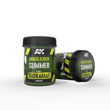 AK Diorama: Grass Flock 2mm Summer