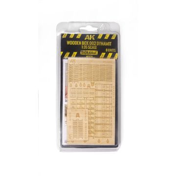 AK Diorama: Wooden Box 002 Dynamit 1:35