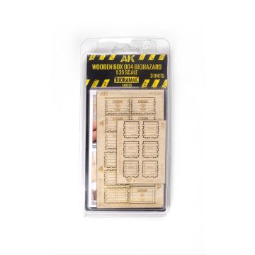 AK Diorama: Wooden Box 004 Biohazard 1:35