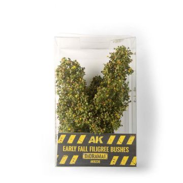 AK Diorama: Early Fall Filigree Bushes 1:35