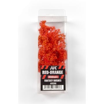 Fantasy Bushes: Red-orange