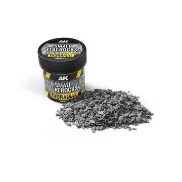 AK Basing Bits: Small Flat Rocks 100ml