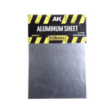 Aluminium Sheet 200x250mm (100um)