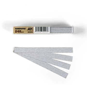 AK Tools: Dry Sandpaper 240 grit x 50 units