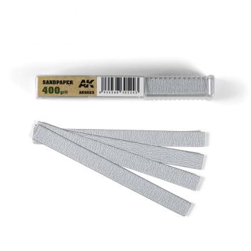 AK Tools: Dry Sandpaper 400 grit x 50 units