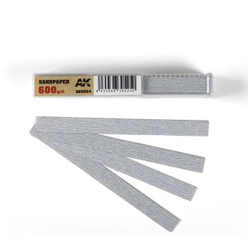 AK Tools: Dry Sandpaper 600 grit x 50 units