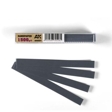 AK Tools: Wet Sandpaper 1500 grit x 50 units