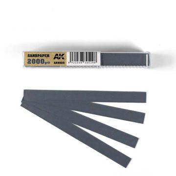 AK Tools: Wet Sandpaper 2000 grit x 50 units