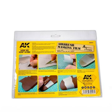 Airbrushing Masking Film 2 x  A4