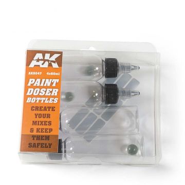 Paint Doser Bottles 4x60ml