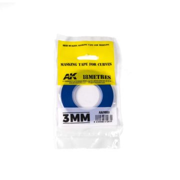 Blue Masking Tape For Curves 3mm