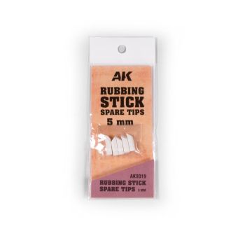 AK Tools: Rubbing Stick Spare Tips 5mm