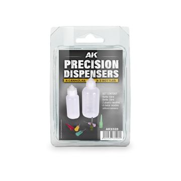 AK Tools: Precision Dispensers (6 Cannulas & 2 Bottles)