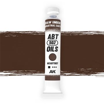 ABT 502 Oils - Raw Umber/Industrial Earth - 20ml