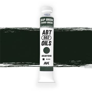 ABT 502 Oils - Sap Green/Faded Green - 20ml