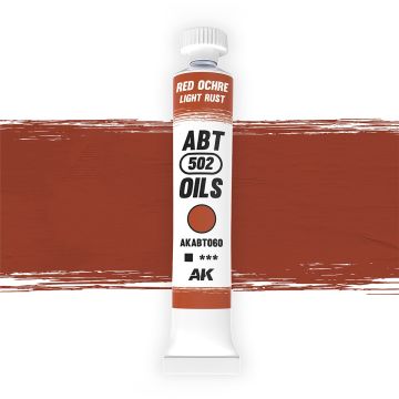 ABT 502 Oils - Red Ochre/Light Rust - 20ml