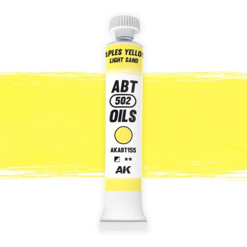 ABT 502 Oils - Naples Yellow/Light Sand - 20ml