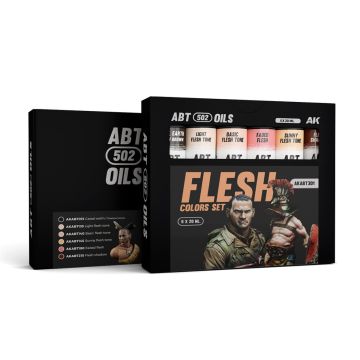 ABT 502 Oils - Flesh Colors Set