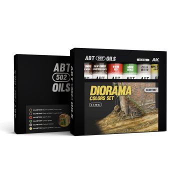 ABT 502 Oils - Diorama Colors Set