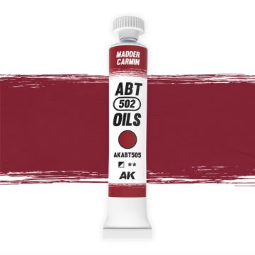 ABT 502 Oils - Madder Carmin - 20ml