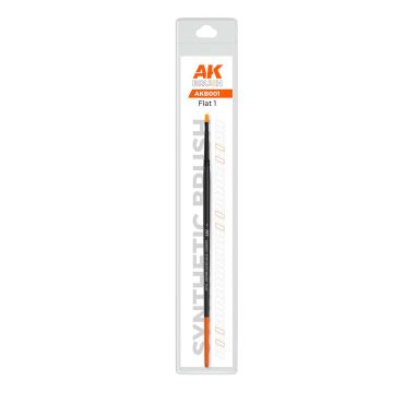 AK Brushes: Synthetic - Flat 1