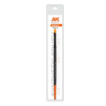 AK Brushes: Synthetic - Flat 4