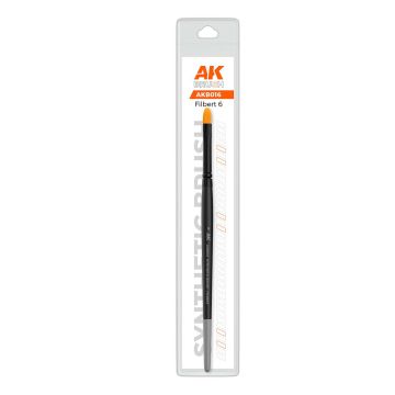 AK Brushes: Synthetic - Filbert 6