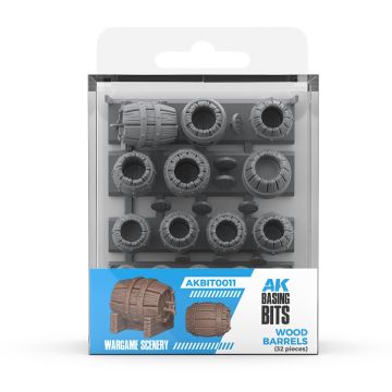 AK Basing Bits: Wood Barrels