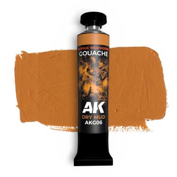 AK Gouache: Dry Mud 20ml