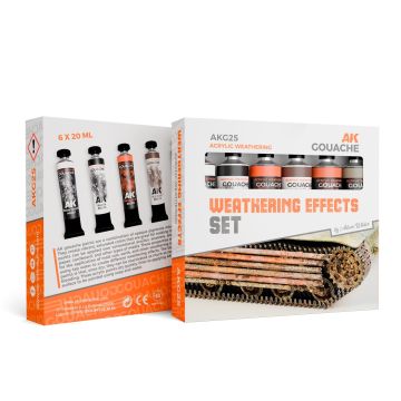 AK Gouache: Weathering Effects Set