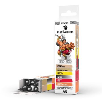 Playmarkers: Heroes Set