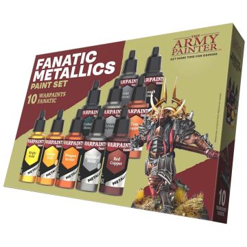 Warpaints Fanatic Metallics Paint Set