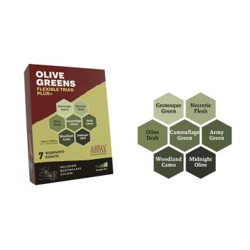 Flexible Triad PLUS+: Olive Greens