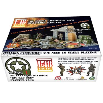 US Army 1st Infantry Division ("Big Red One") Starter Set.