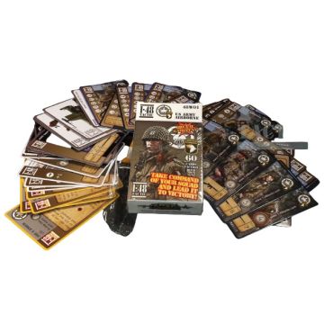 Faction Cards Deck for Us Airborne (60 Cards Only - No Miniatures)