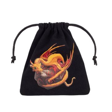 Dragon Dice Bag - Black & Adorable