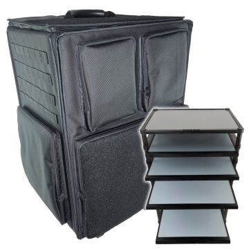 P.A.C.K. 1520XL 2.0 with Magna Rack Sliders Tall Model Load Out (Black)