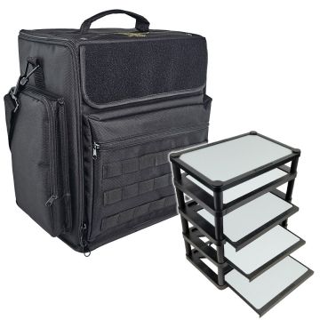 P.A.C.K. 352 Molle with Magna Rack Sliders Tall Model Load Out (Black)