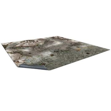 Frosty Crags Gaming Mat 2x2 - Grid