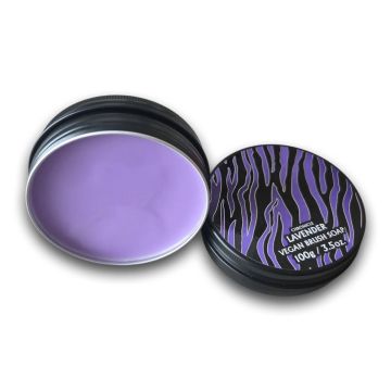 Lavender Brush Soap, 100g / 3.5oz