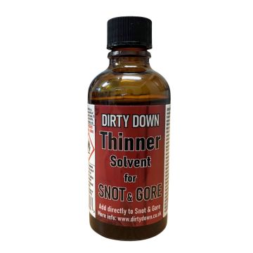 Dirty Down: Thinner Solvent for Snot and Gore