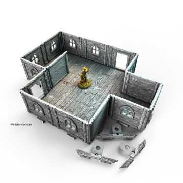 Wooden Cottage - Dungeons & Lasers