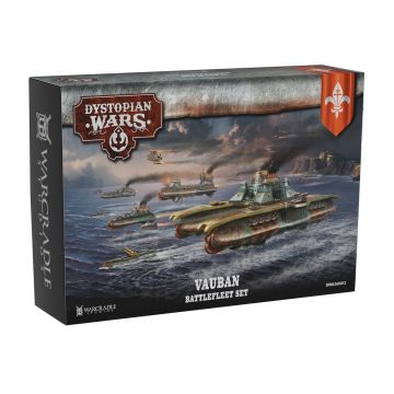 Dystopian Wars: Vauban Battlefleet Set